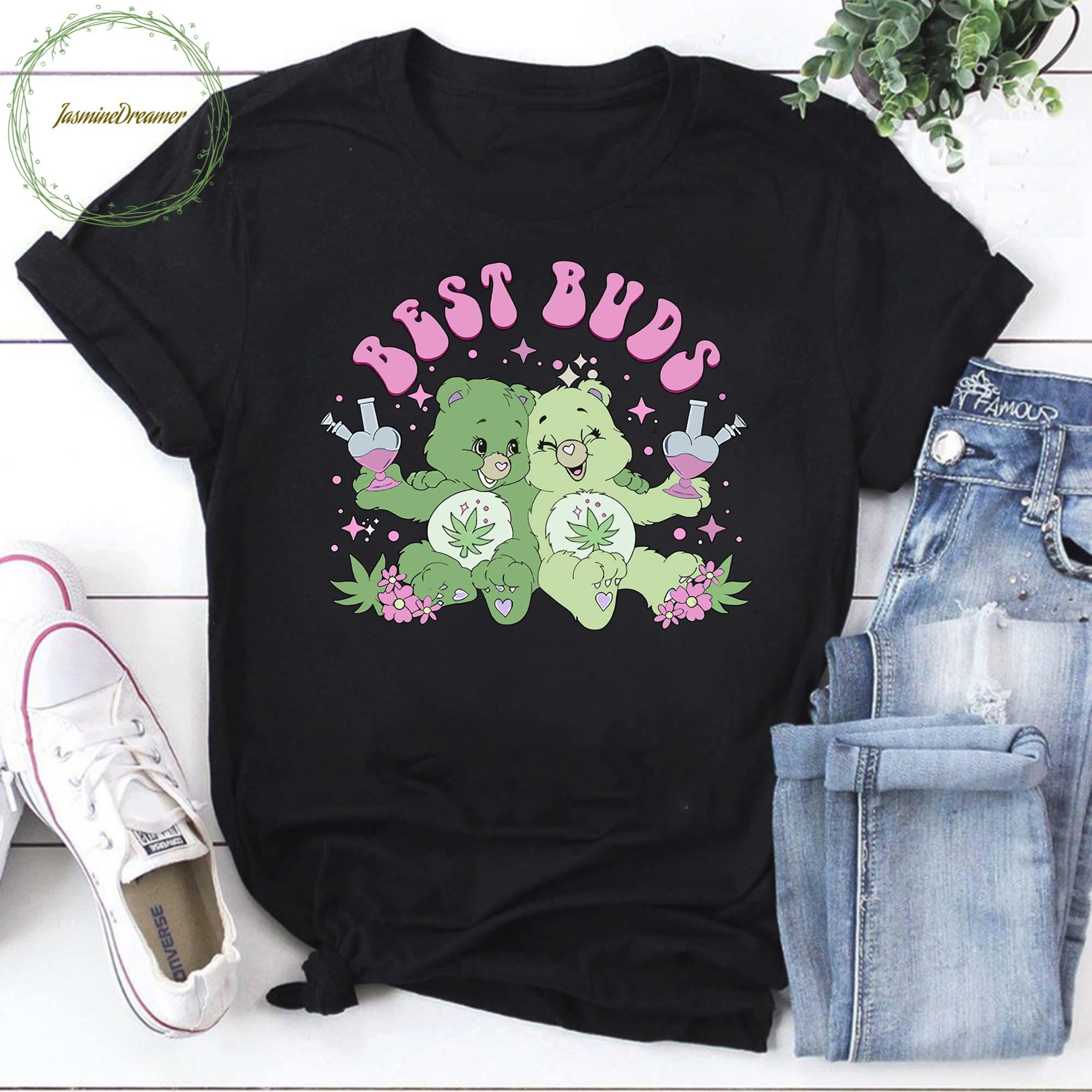 Best Buds T-Shirt, Best Friends Shirt, Cute Bear Shirt, Best Friends ...