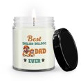 thumbnail image 1 of Best Bulldog Dad Ever Happy Father's Day Soy Wax Candle Dog Lover Gifts Idea 9oz White Birch & Black Pepper Candle - 02006, 1 of 5