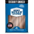 thumbnail image 1 of Best Bully Sticks Hickory Smoked Thin 6 Inch Bully Sticks - 24 Count - 100% Natural Grass-Fed, Grain and Odor-Free, Smoky Aroma, No Additives, 1 of 6