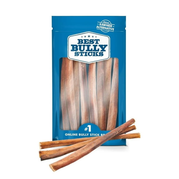 Best Bully Sticks Jumbo Bully Sticks - 12 Inch, 25 Count (Pack of 1) - Natural, Grass-Fed Beef, Single Ingredient, Grain-Free, Rawhide Alternative, Dog Treats for Large Dogs