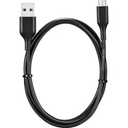 Best Buy Essentials 3 ft. Micro USB to USB Cable BE-MMA322K-C   Durable Charging & Data Sync Cord for Android Devices, Cameras & Accessories   Black