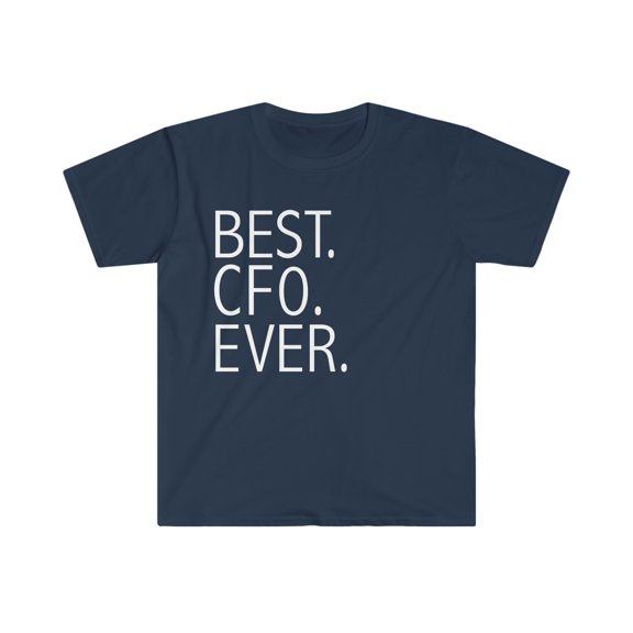 Best CFO Ever Unisex T-shirt S-3XL Career Boss