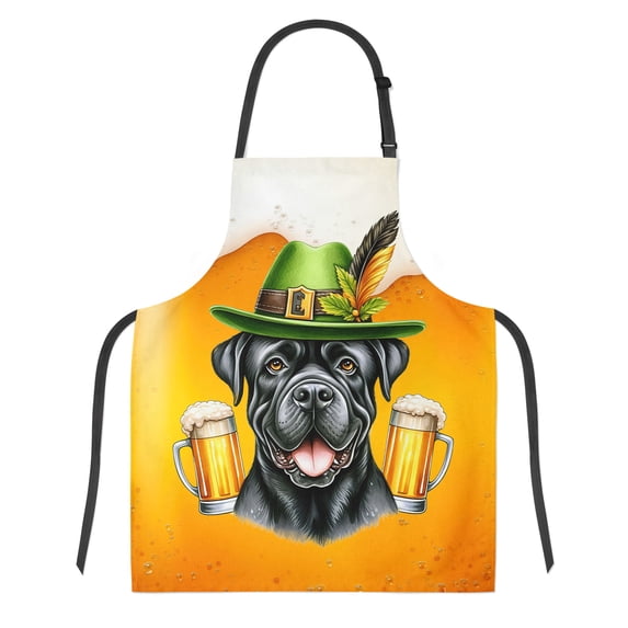 Best Cane Corso Dad Proud Beer Lover Happy Oktoberfest Apron Italian Mastiff Dog Lover Gifts Idea for Cooking Grilling Baking Painting Gardening - 02016