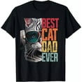 Best Cat Dad Ever Father's Day Cat Daddy For Men TShirt