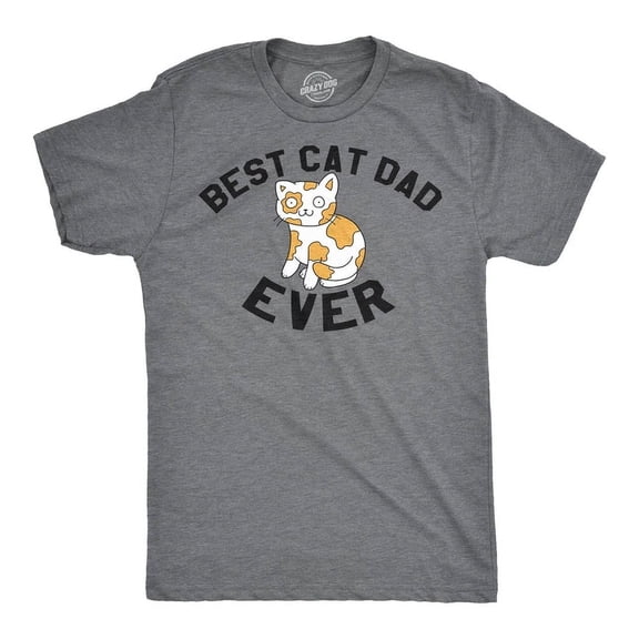 Best Cat Dad Ever Funny Face T Shirt Hilarious Pet Lover Graphic For Guys Unisex S-5XL Hot Trending Shirt, Vintage Birthday Gift
