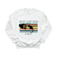 thumbnail image 1 of Best Cat Dad Ever Minimalist Feline Owner Gift Idea Kitty Dad T-Shirt, for men & women, up to size 5XL, 1 of 3