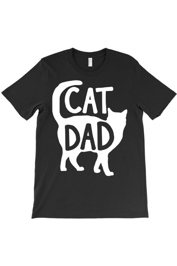 Best Cat Dad Funny Father's Day Kitty Daddy Papa Christmas Gift Graphic T-Shirt - Must-Have G3187, Up to 5XL