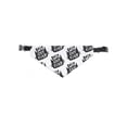 thumbnail image 1 of Best Cat Ever Typography Pattern Bandana - , White, Large, 1 of 4