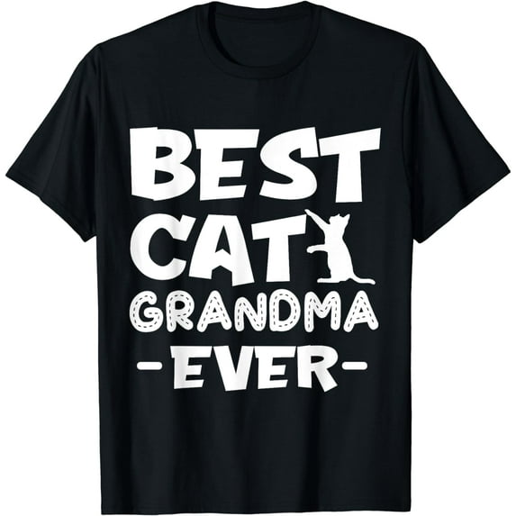 Best Cat Grandma Ever T-Shirt