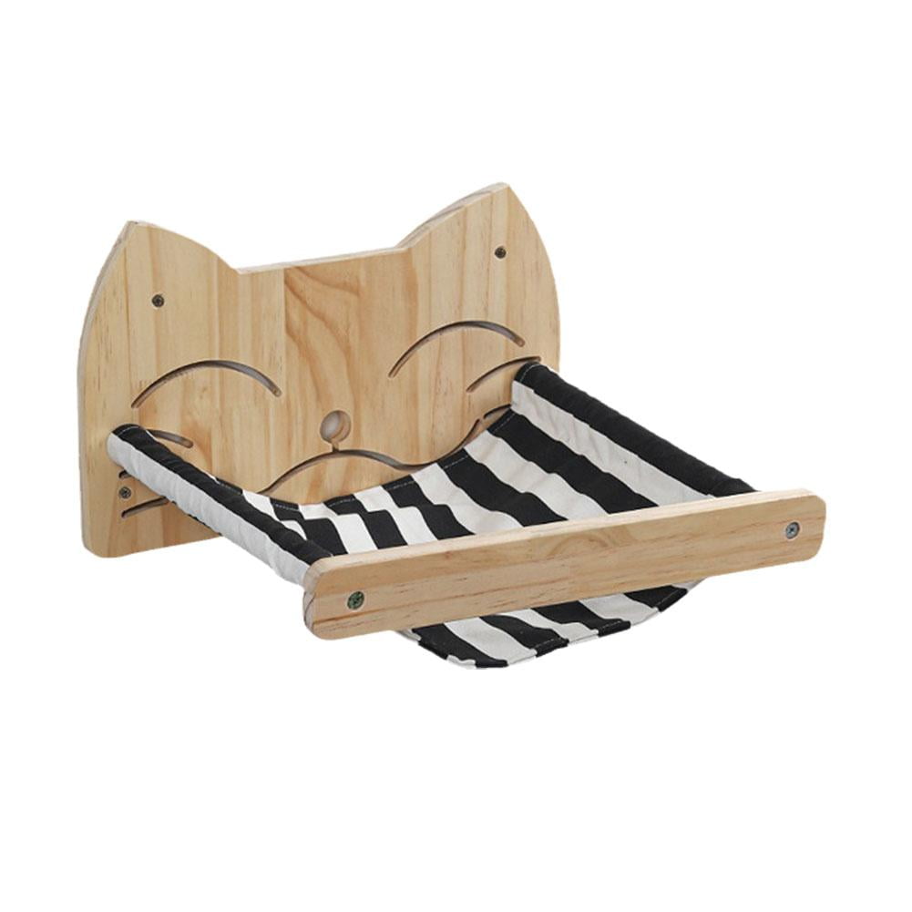 BestCat Hammock Wall Mounted Cat Shelves, Cat Wall Shelf New Perches