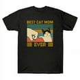 Best Cat Mom Ever Funny Cat Bump Fit Mother's Day Vintage Men's TShirt