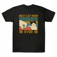 Best Cat Mom Ever Funny Cat Bump Fit Mother's Day Vintage Men's TShirt