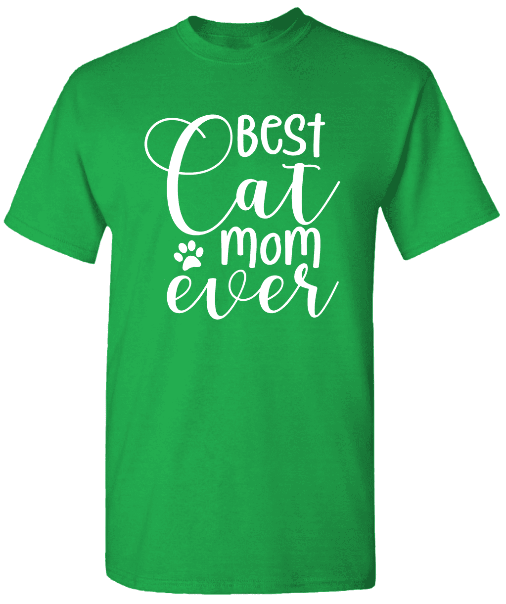 Best cat mom ever handmade cat shirts cat cartoon t shirts custom cat
