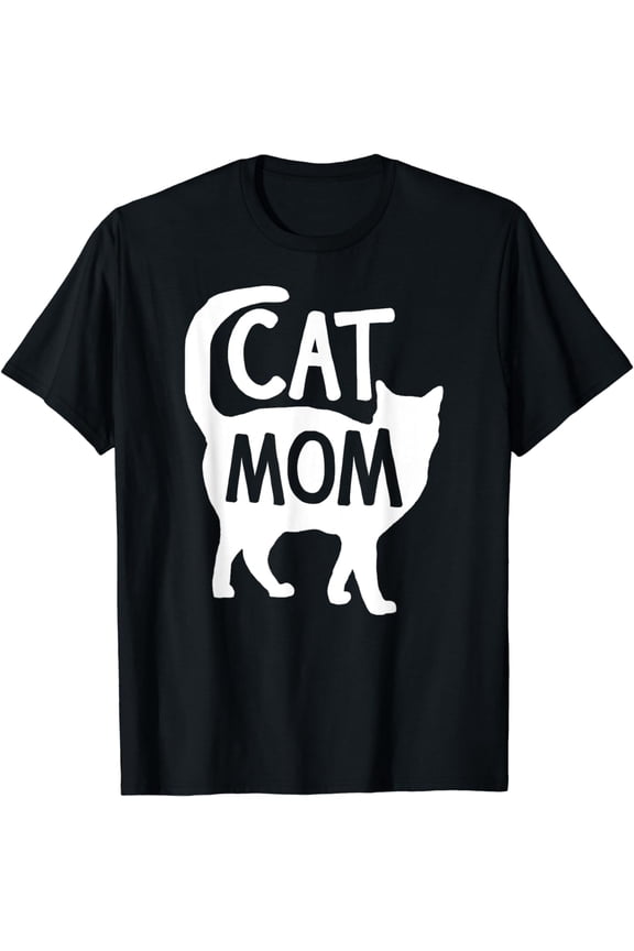 Best Cat Mom Mother Women Kitty Girlfriend Kitten Mama Girl T-Shirt