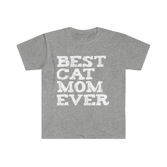 Best Cat Mom Unisex T-shirt S-3XL Cat Owner Cat Lade