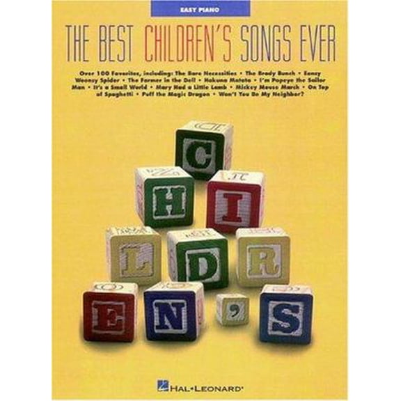Pre-Owned Best Children's Songs Ever, 9780793589661, 0793589665, Paperback,