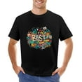 thumbnail image 1 of Best Choice Men’s Graphic T-shirt Vintage Short Sleeve Sport Tee Black 2XL, 1 of 2