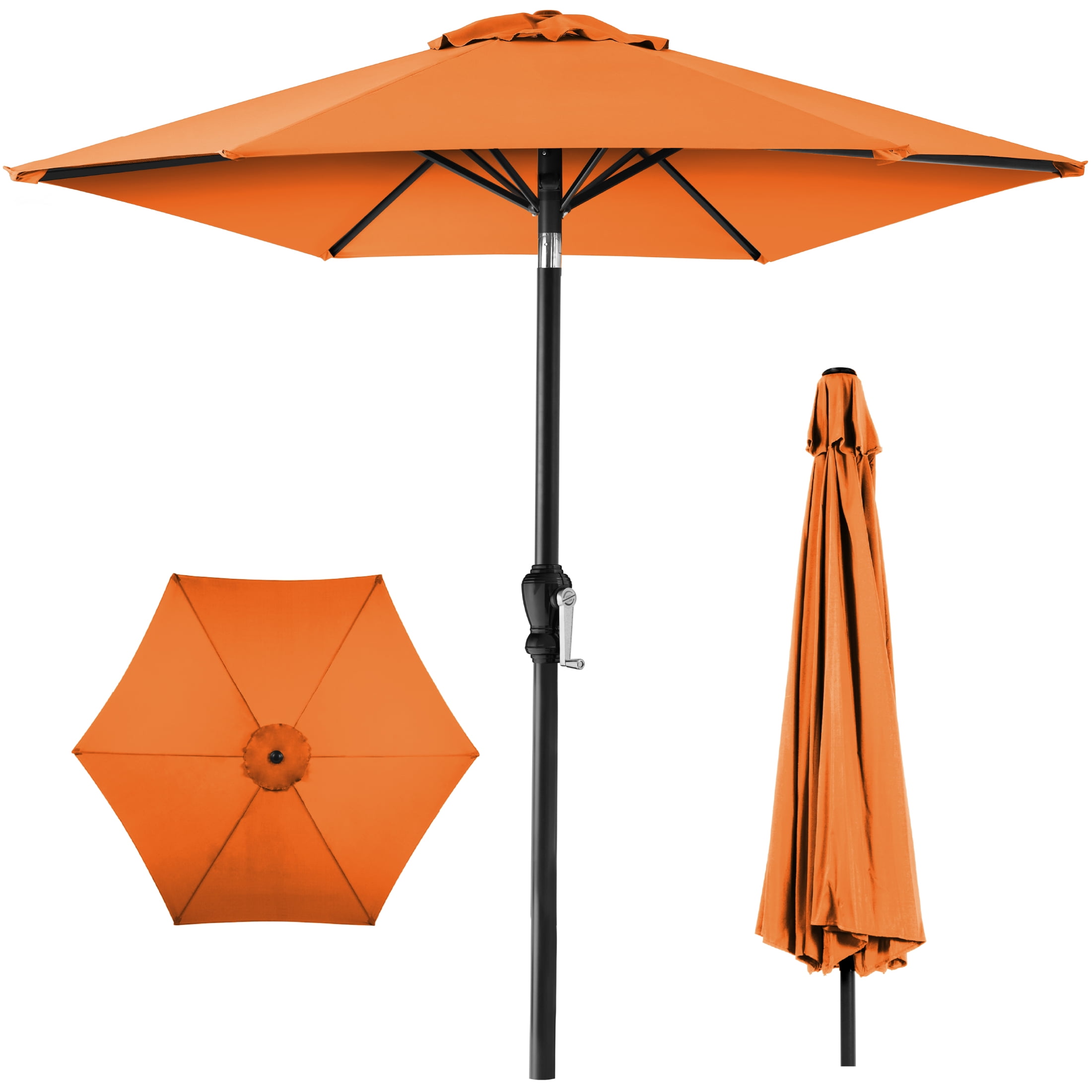 best choice products 10ft outdoor steel market patio umbrella w/crank Decoration w/ Tilt, Crank Lift Help ensure a durable assembly Best Choice Products 10ft Outdoor