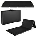thumbnail image 1 of Best Choice Products 10ftx4ftx2in Folding Gym Mat 4-Panel Gymnastics Workout Floor Mats w/ Handles  Black, 1 of 10