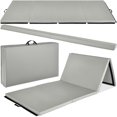 thumbnail image 1 of Best Choice Products 10ftx4ftx2in Folding Gym Mat 4-Panel w/ Carrying Handles & Folding Balance Beam - Gray, 1 of 9
