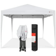 Best Choice Products 10x10ft Pop Up Canopy Outdoor Portable Adjustable Instant Gazebo Tent w/ Carrying Bag - White