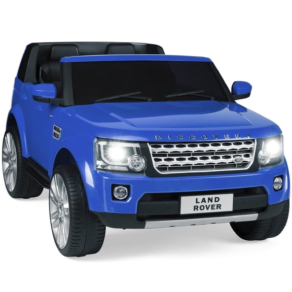 Best Choice Products 12V 3.7 MPH 2-Seater Licensed Land Rover Ride On Car Toy w/ Parent Remote Control - Blue