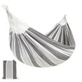 thumbnail image 1 of Best Choice Products 2-Person Brazilian-Style Cotton Double Hammock Bed w/ Portable Carrying Bag  Steel, 1 of 8