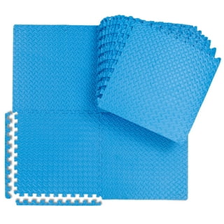 Foam Mat Floor Tiles, Interlocking EVA Foam Padding by Stalwart - Soft  Flooring for Exercising, Yoga, Camping, Kids, Babies, Playroom - 6 Pack