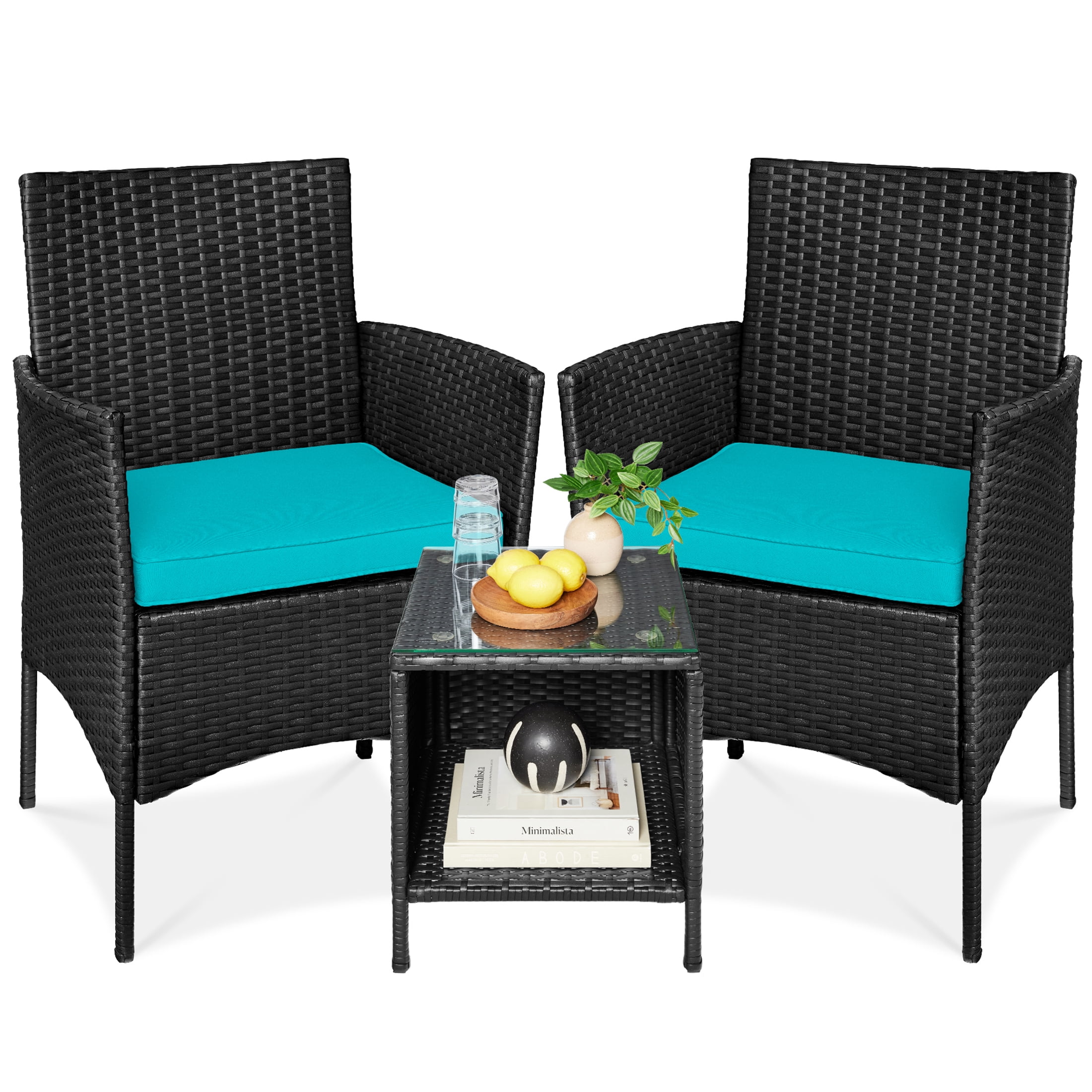 Best choice wicker bistro set discount