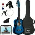thumbnail image 1 of Best Choice Products Walmart Exclusive 38in Beginner Acoustic Guitar Starter Kit w/ Gig Bag, Strap, Extra Strings - Walmart Blue, 1 of 8