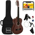 thumbnail image 1 of Best Choice Products 38in Beginner Acoustic Guitar Starter Kit w/ Gig Bag, Strap, Extra Strings - Dark Brown, 1 of 9