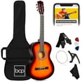 thumbnail image 1 of Best Choice Products 38in Beginner Acoustic Guitar Starter Kit w/ Gig Bag, Strap, Extra Strings - Sunburst, 1 of 9