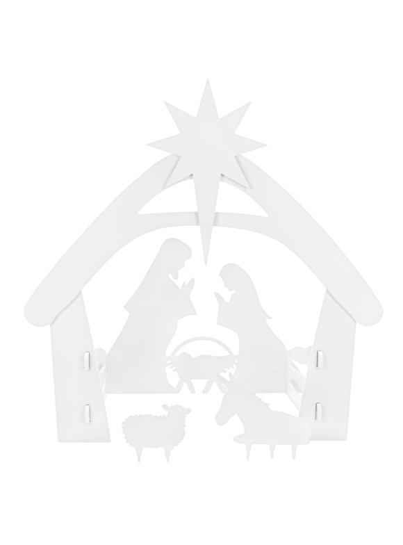 Outdoor Nativity Scene in Nativity Scenes