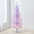 thumbnail image 1 of Best Choice Products 4ft Pre-lit Colored Christmas Tree, Artificial Tree Holiday Decor w/ LED Lights -Lavender, 1 of 8