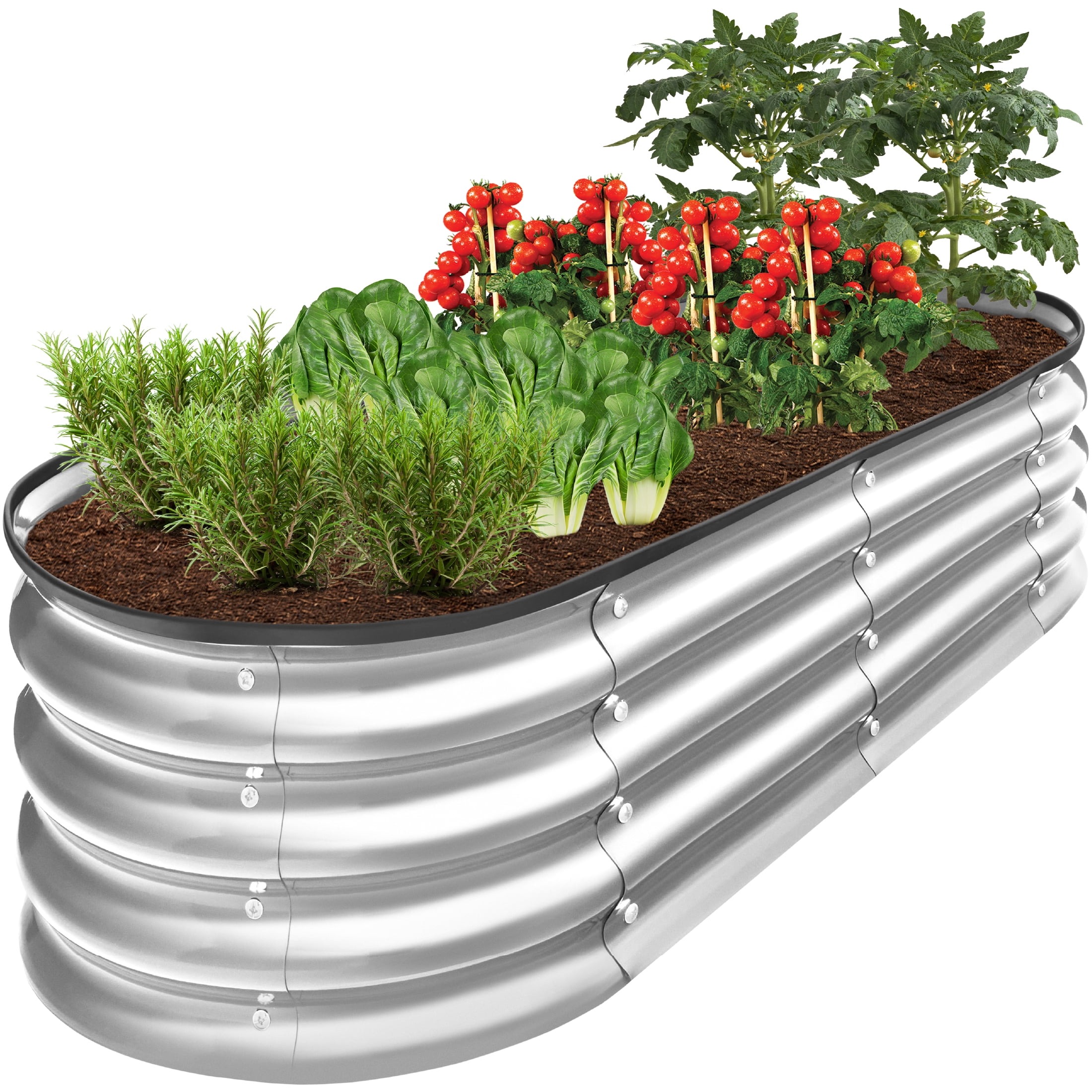 Best Choice Products Large Steel Outdoor Raised Ov