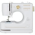 thumbnail image 1 of Best Choice Products 55-Piece Sewing Machine Kit for Beginners, w/ 16 Stitch Patterns, Double Stitching - White/Gold, 1 of 10