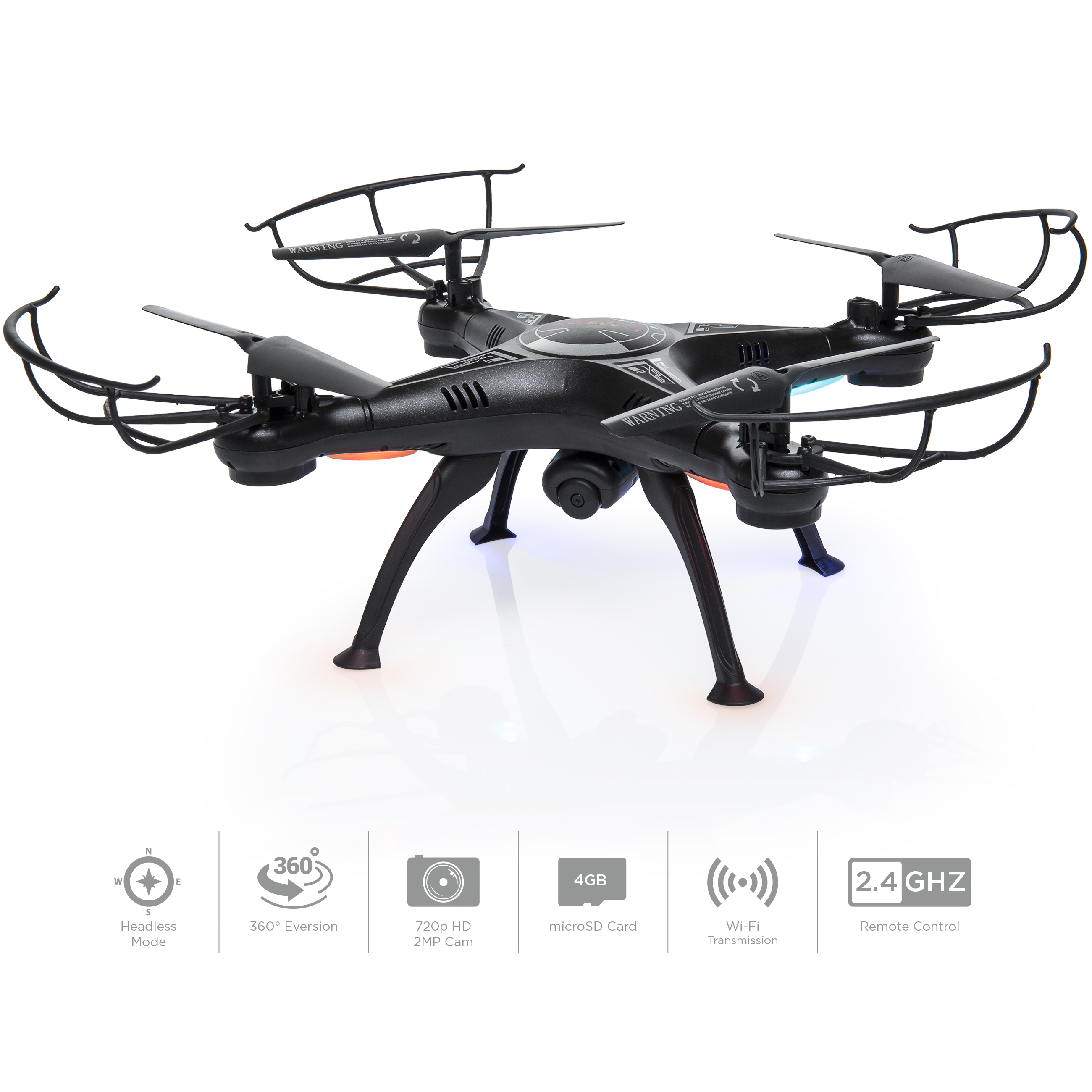 Best Choice Products 6-Axis Headless RC Quadcopter FPV RC Drone w/ WiFi HD Camera, Real Time Video, Altitude Hold - image 1 of 6