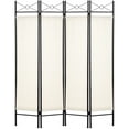 Best Choice 6ft 4Panel Folding Privacy Screen Room Divider w/ Steel
