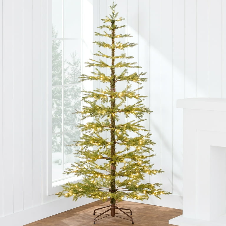 Walmart pre lit trees hot sale