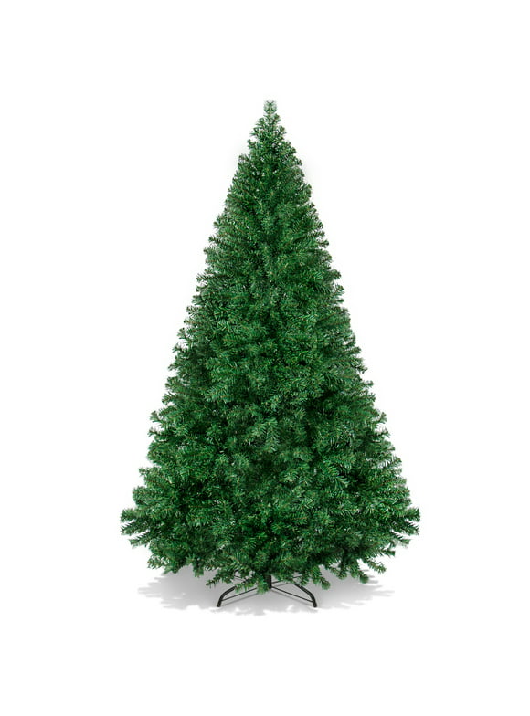 Best Choice Products 6ft Premium Hinged Artificial Christmas Pine Tree w/ 1,000 Tips, Metal Base