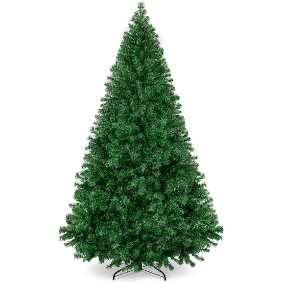 Best Choice Products 6ft Premium Hinged Artificial Christmas Pine Tree w/ 1,000 Tips, Metal Base