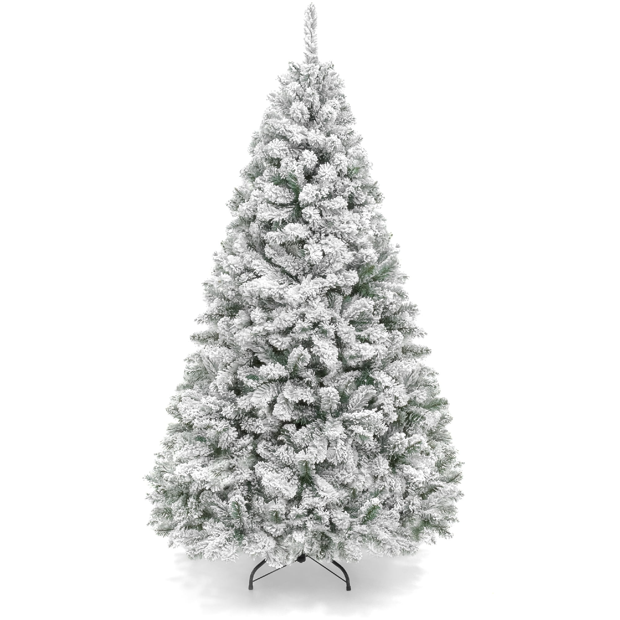 Best flocked christmas sale trees