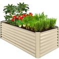 thumbnail image 1 of Best Choice Products 6x3x2ft Outdoor Metal Raised Garden Bed, Planter Box for Vegetables, Flowers, Herbs - Beige, 1 of 9