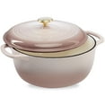 thumbnail image 1 of Best Choice Products 7.5 Quart Enamel Cast-Iron Dutch Oven, Heavy-Duty Cookware w/ Dual Handles, Lid - Mushroom Beige, 1 of 9