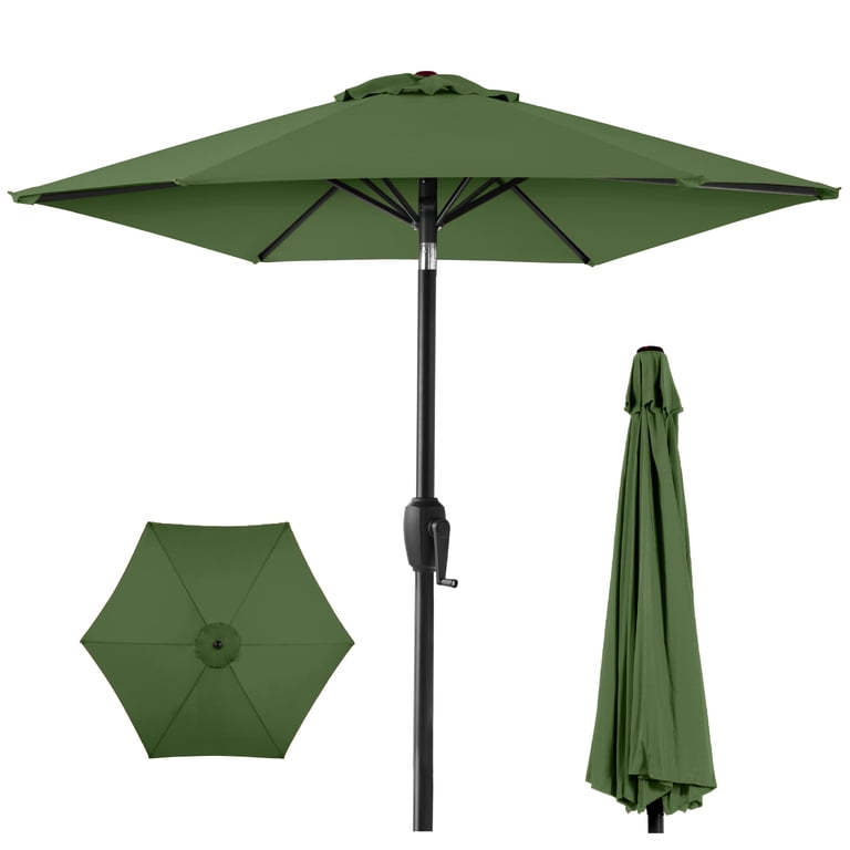 cosco patio umbrellas SunVilla 11' Color Changing LED Cantilever Umbrella with Rolling Base