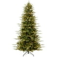 thumbnail image 1 of Best Choice Products 7.5ft Pre-Lit Artificial Slim Aspen Noble Fir Christmas Tree w/ 2,136 Branch Tips, 400 LED Lights, 1 of 9