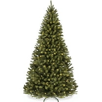 Best Choice Products Artificial Christmas Tree, 7.5ft Premium Pre-Lit Spruce Design, Dense Branches - Green Spruce