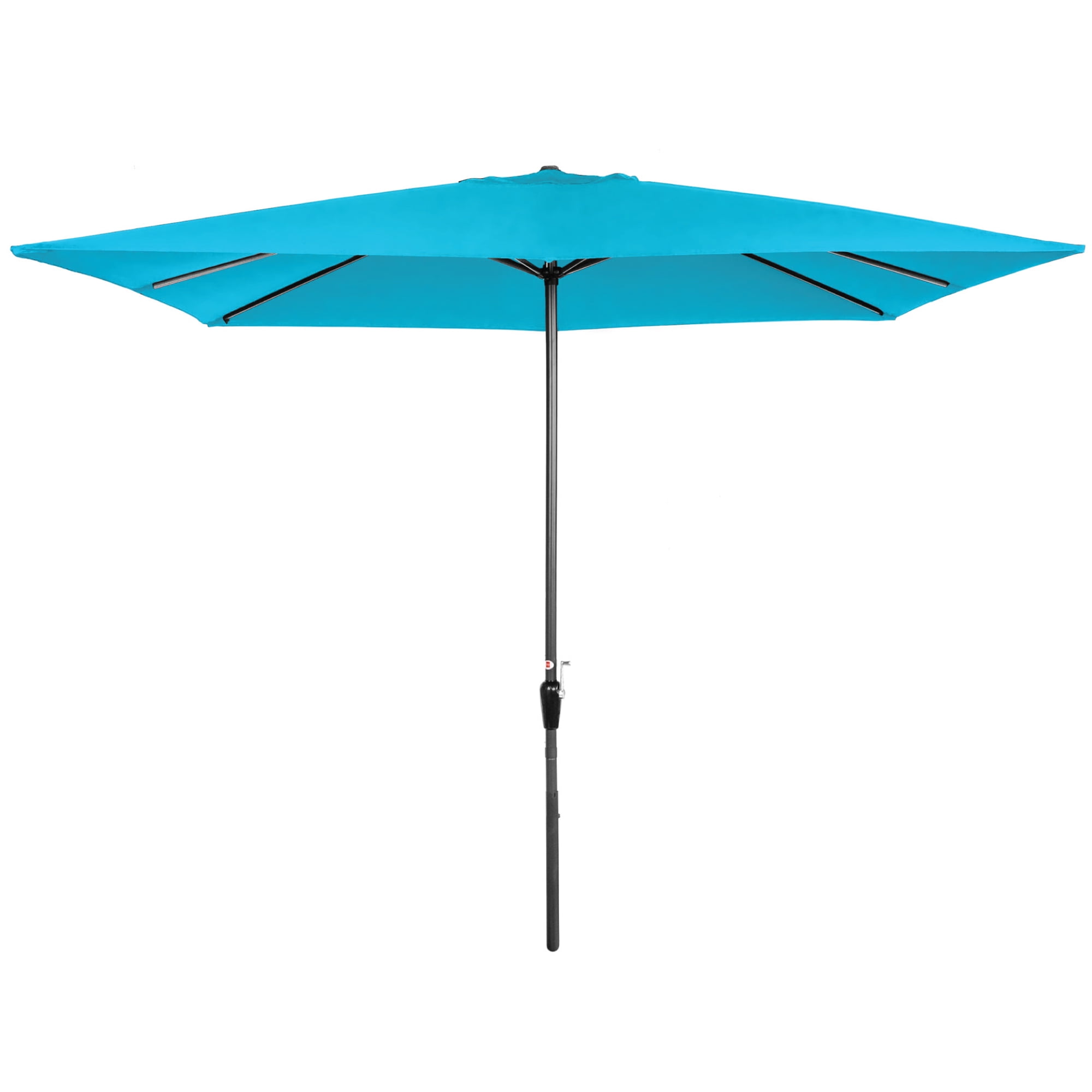 best choice products 8x11ft rectangular patio umbrella w/crank 8' x 11' Crank Lift making it an excellent choice for outdoor dining and entertaining areas Treasure Garden 8x11' Rectangular Crank