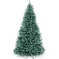 thumbnail image 1 of Best Choice Products 9ft Pre-Lit Blue Spruce Christmas Tree w/ Foldable Base, 700 Lights, 2236 Tips, 1 of 8