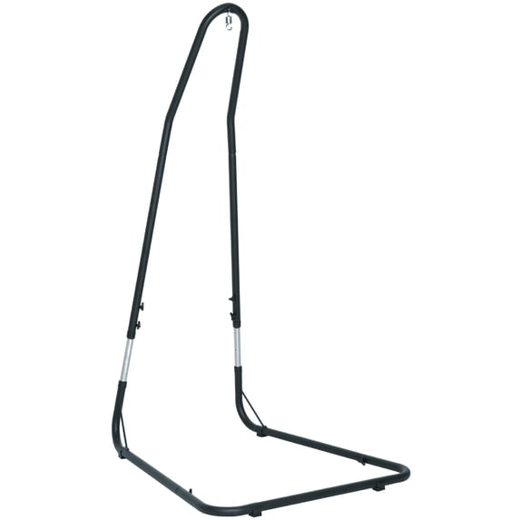 Best Choice Products Adjustable Curved Stand for Hammock Chairs and Swings - Black